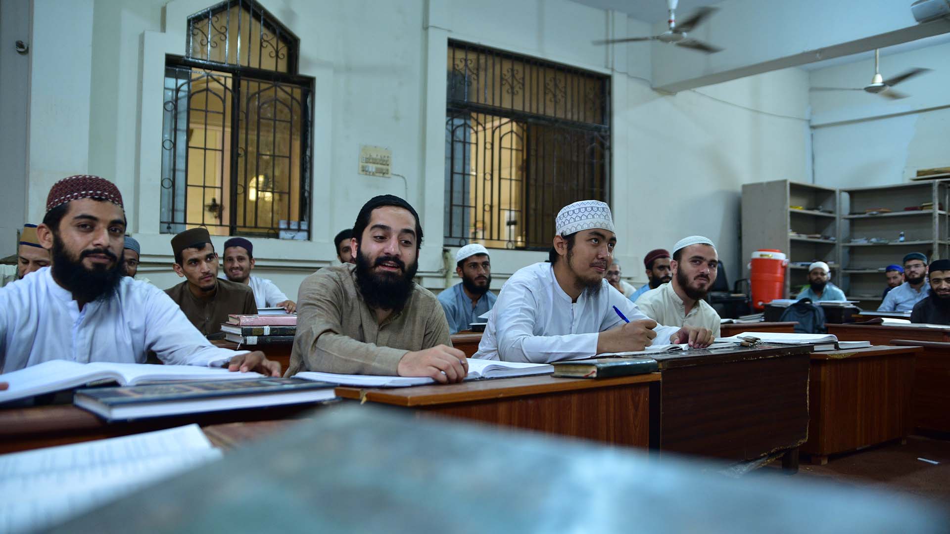 Jamia Binoria Class Rooms